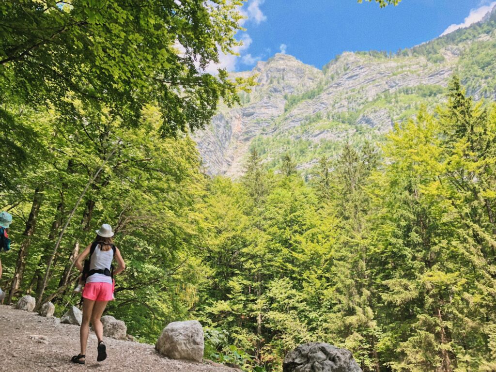 Vodopád Savica během našeho výletu