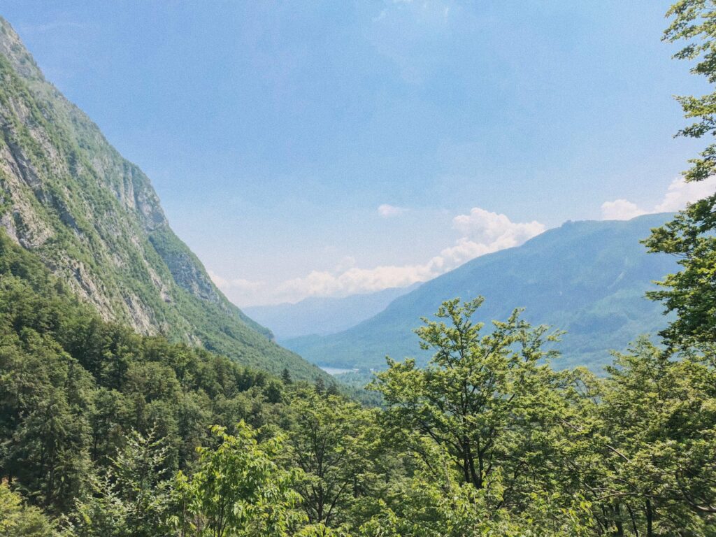 Rodinná zastávka u vodopádu Savica