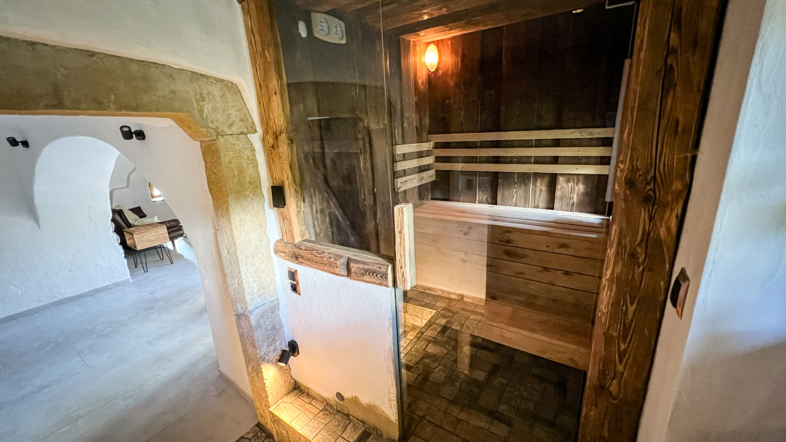 Soukromá finská sauna v Hamerské chaloupce